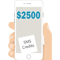 SMS Credit $2500